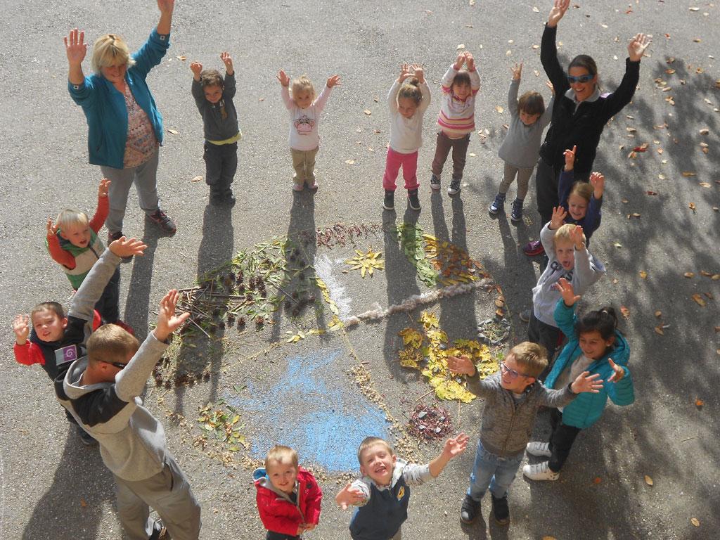 Planète land art  ecole PSV maternelles - 2017/2018 - Parc national des Écrins