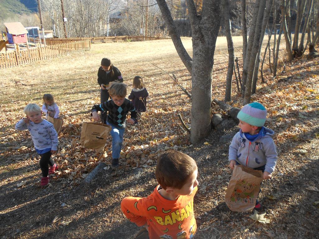 Planète land art  ecole PSV maternelles - 2017/2018 - Parc national des Écrins