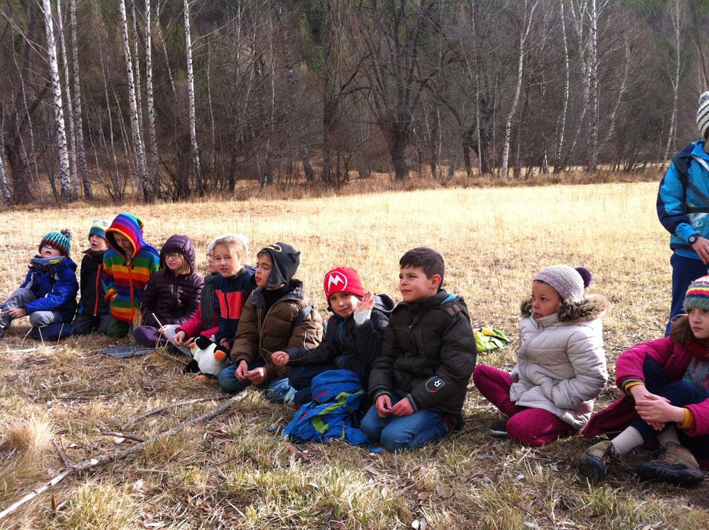 séance d'automne 2017 avec le Parc national des Ecrins - ecole Freissinières 