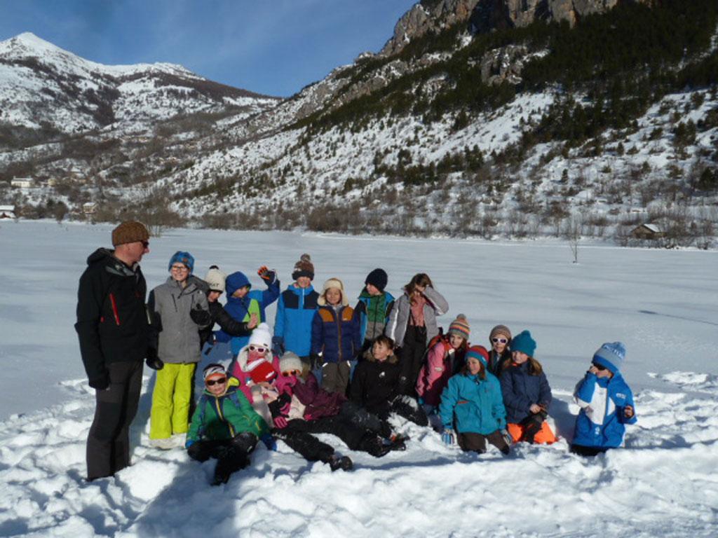 Projet flore - école de Freissinières - avec le Parc national des Écrins