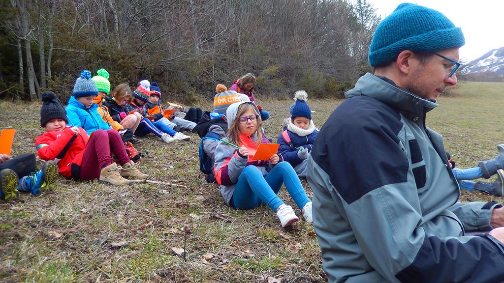 Vigie école oiseaux des jardins - ecole pont du fossé avec le Parc national des Ecrins - 2019/2020