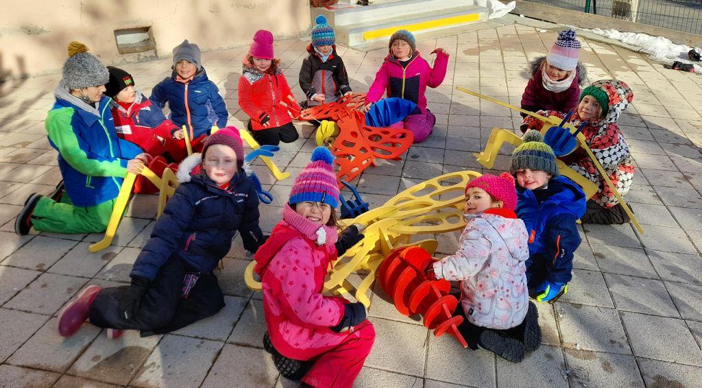 Animation parc et insectes pour les PS-CP de l'école de Puy-Saint-Eusèbe