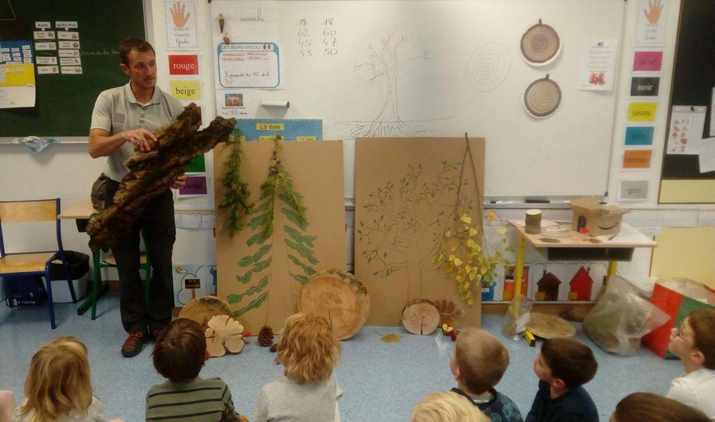 Animation à l'école des Deux-Alpes © N. Baconnier