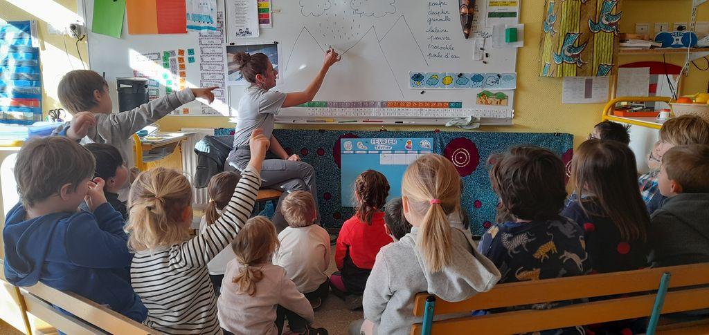 Animation scolaire à Châteauroux-les-Alpes