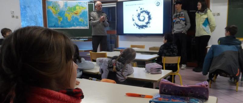 Animation du Parc à l'école du Freney-d'Oisans