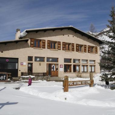 Le Centre du Casset, en hiver