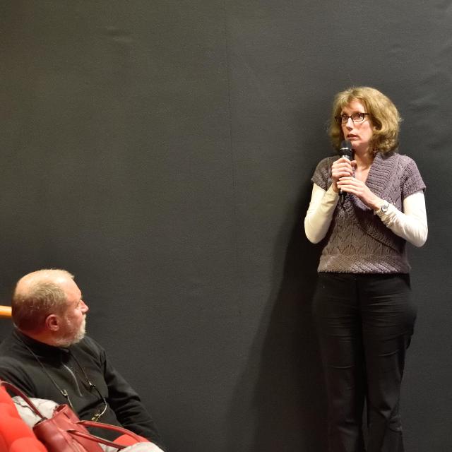 Mireille Lattier, directrice du Tichodrome (centre de sauvegarde de la faune sauvage en Isère) et son Président Jean-Charles Poncet © Bernard CLOUET