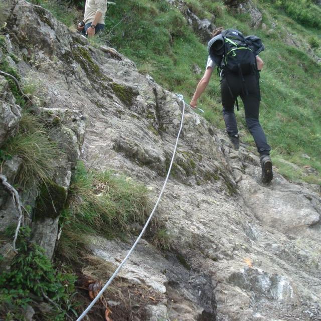 Chantier Combe de l'Embernard - juin 2015  © S.D'houwt - Parc national des Ecrins