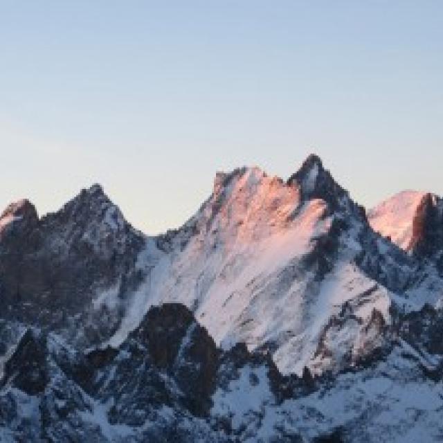 traversée ecrins - sommets pour le climat