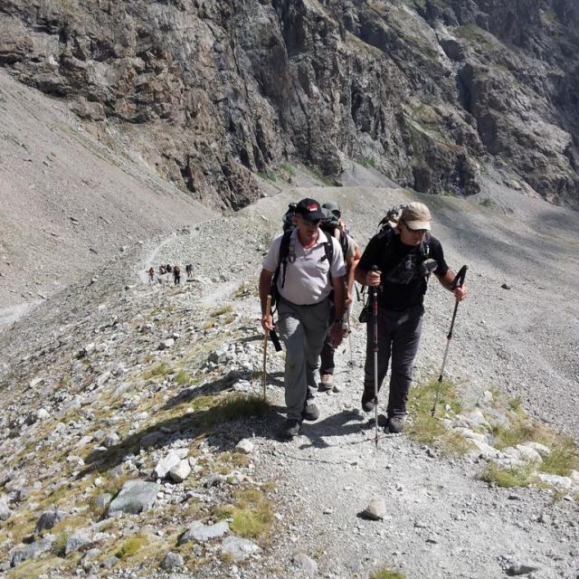 Montée au lac du Pavé © O. Warluzelle - Parc national des des Ecrins