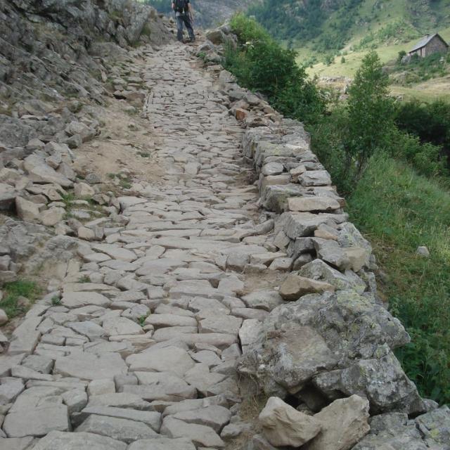 Travaux au Saut du Laire - 2015 - © S.D'Houwt - Parc national des Ecrins
