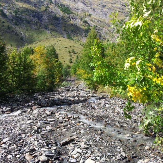 Lave torrentielle -piste des Deslioures - Fournel 14 sept 2015 - © F.Goulet - Parc national des Ecrins