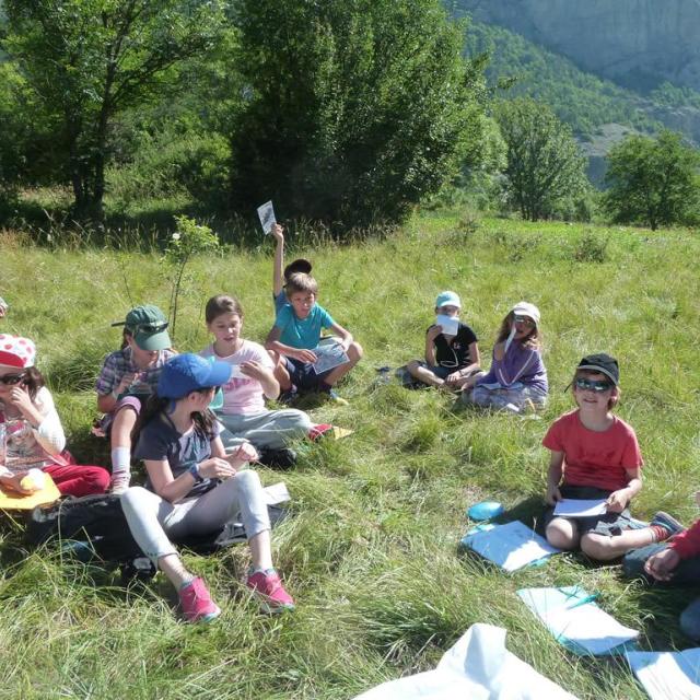 Pédagogie dans les écoles des Ecrins - Parc national des Ecrins