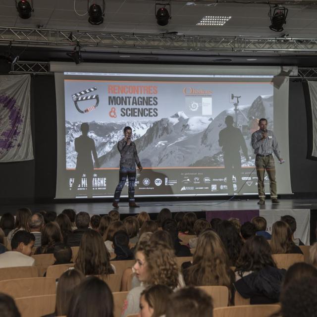 montagnes et sciences - 10 nov 2015 - Bourg d'Oisans - photos Bernard Clouët