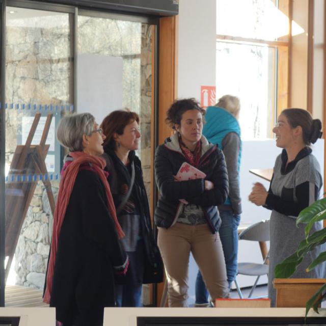 Journée échange-formation Esprit parc national - dec 2015 - Vallouise - © E.Dupin - Parc national des Ecrins