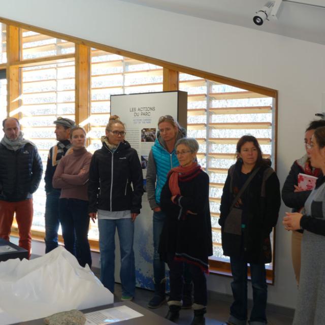 Journée échange-formation Esprit parc national - dec 2015 - Vallouise - © E.Dupin - Parc national des Ecrins