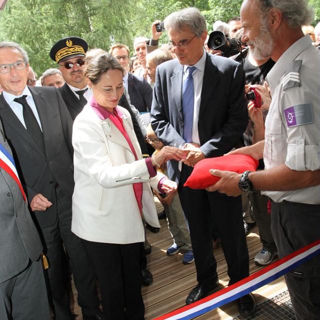 inauguration de la Maison du Parc de Vallouise © JP Telmon - Parc national des Écrins