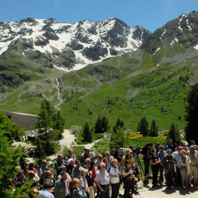 Inauguration galerie de l'Alpe - juin 2016 © Franck Delbar - UJF Grenoble