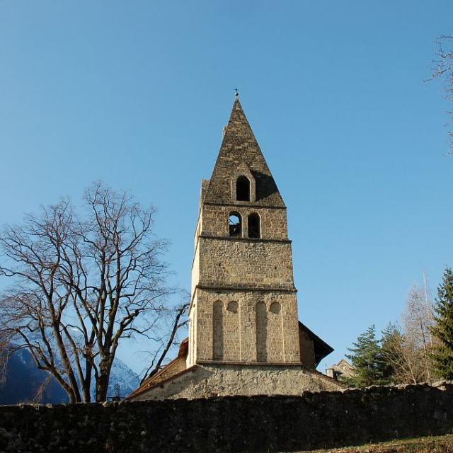 Eglise Saint Maurice  - © D.vincent - Parc national des Ecrins