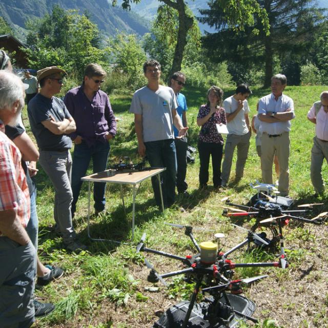 Conseil scientifique au Lauvitel - été 2016 © Donovan Maillard - Parc national des Ecrins
