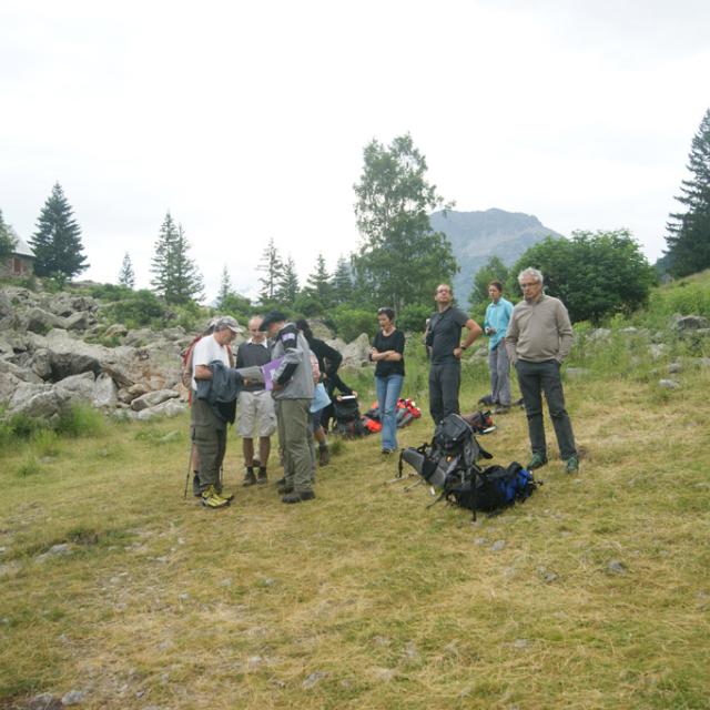 Conseil scientifique au Lauvitel - été 2016 © Donovan Maillard - Parc national des Ecrins