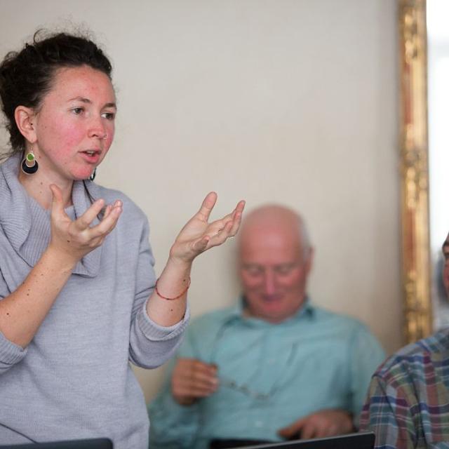 Gaëlle Ronsin, doctorante en sociologie - © P-Saulay- Parc national des Ecrins