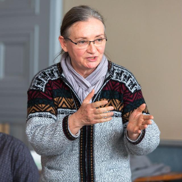 Marie-Hélène Cruveillé, président du Conseil scientifique du Parc national des Ecrins - © P-Saulay- Parc national des Ecrins