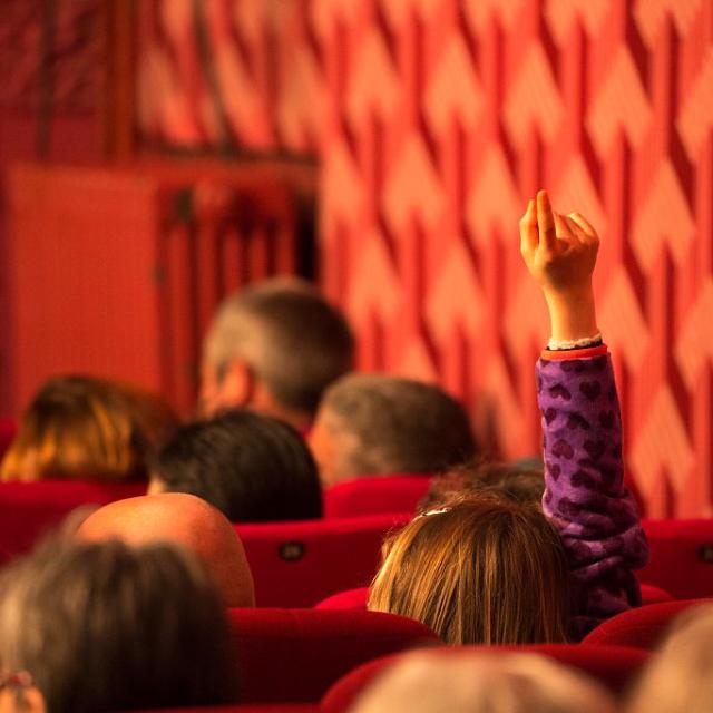 Projection film bouquetin au Royal -  © P.Saulay - Parc national des Ecrins