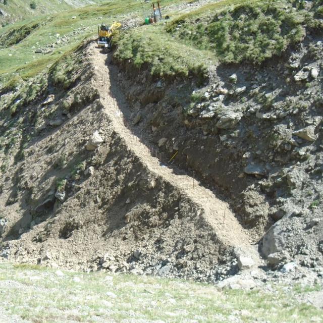 Chantier Ramu - © S D'houwt - Parc national des Ecrins