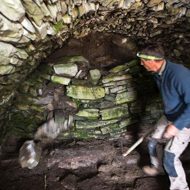rénovation abri de l'hivernet - 2017 © @ Pascal Saulay - Parc national des Ecrins
