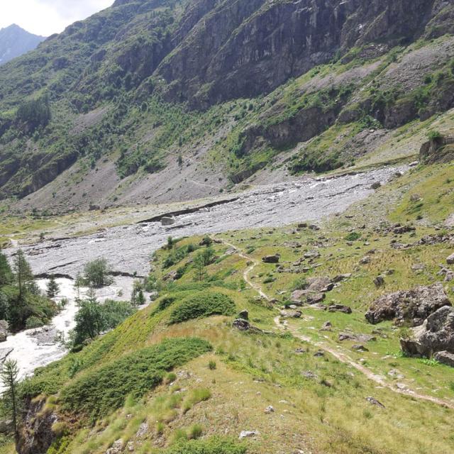 Gioberney après l'orage du 8 août 2017 - © O.warluzelle - Parc national des Écrins