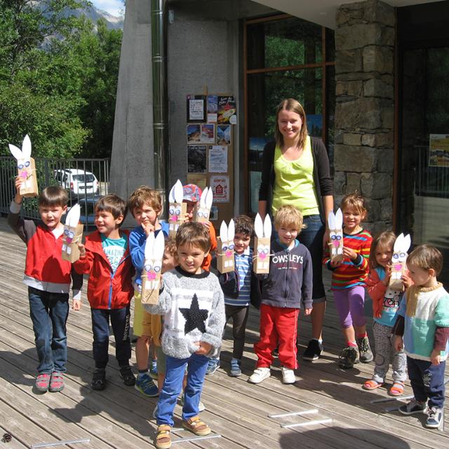 Atelier enfants -Vallouise 2017 - Parc national des Écrins