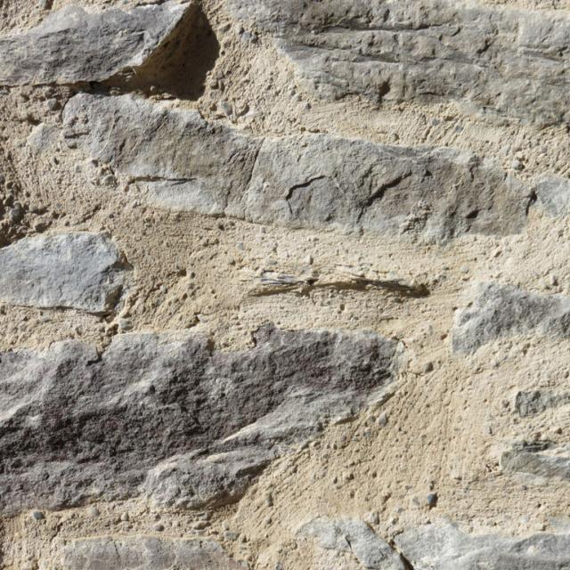 gros plan enduit four Dormillouse - © Parc national des Ecrins