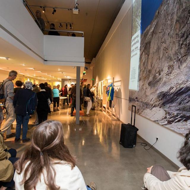 Inauguration exposition Les îles du ciel - 6 octobre 2017 - muséum de Grenoble - © P.Saulay - Parc national des Ecrins