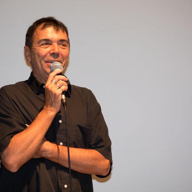 Claude Andrieux - Nomade productions - Première projection du Film "Les îles du ciel" -  Inauguration exposition Les îles du ciel - 6 octobre 2017 - muséum de Grenoble - © P.Saulay - Parc national des Ecrins