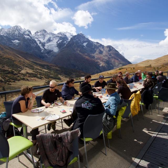 Réunion refuges sentinelles - sept 2017 - photos J.Charron - Parc national des Ecrins
