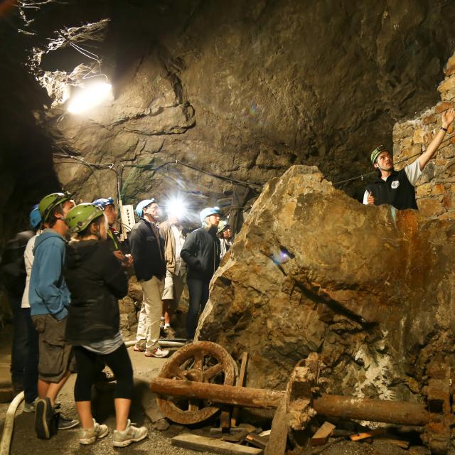 Visite souterraine de la mine d'argent © Jan Novak
