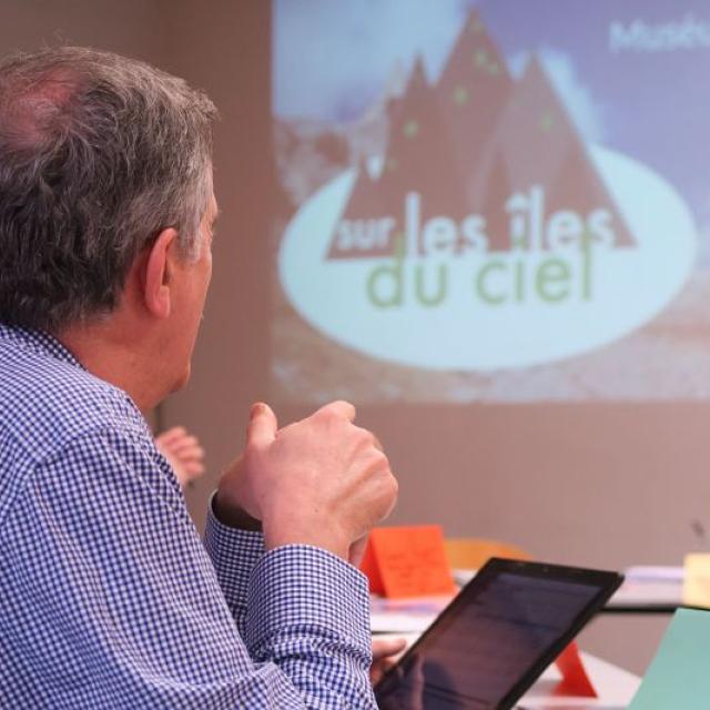 Conseil scientifique du Parc national des Écrins - mars 2018 au muséum d'histoire naturelle de Grenoble - © L.Imberdis - Parc national des Écrins