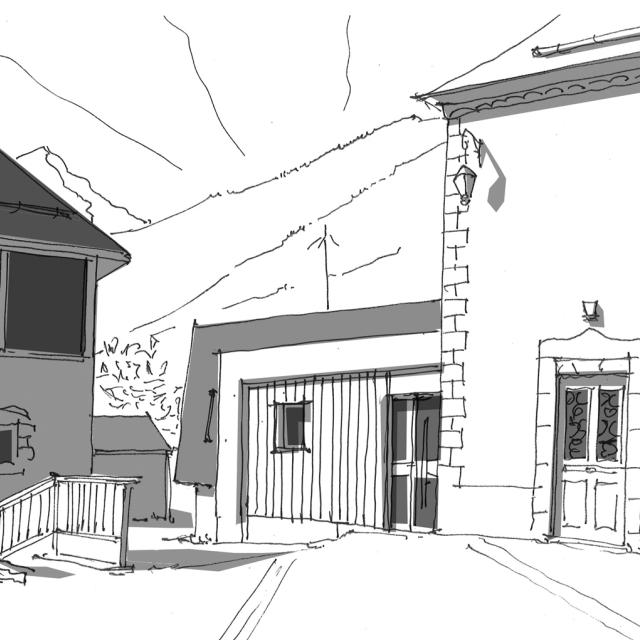 rénovation bureaux Entraigues - Projet atelier Scala - 2017-2018 - Parc national des Écrins