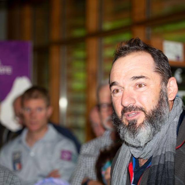 Accueil Monticola - 28 mai 2018 - Richard Bonet, chef service scientifiques PNE © T.Maillet - Parc national des Écrins