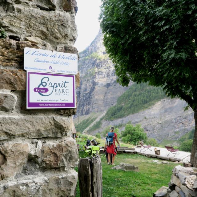 Chambres d'hôtes L'Ecrins de Violette - Dormillouse  © Justine Lluengo - Parc national des Ecrins