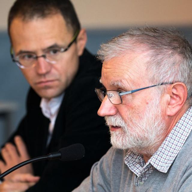 Bernard Héritier, président du Conseil d'administration du Parc national des Ecrins - 30-11-2018 photo P.Saulay - Parc national des Ecrins