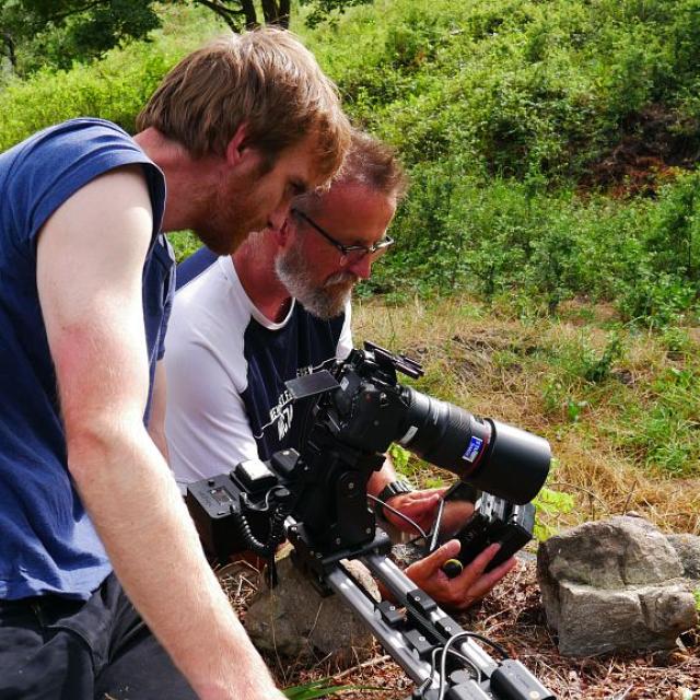 Tournage ARTE dans le Lauvitel - © D.Combrisson - Parc national des Écrins