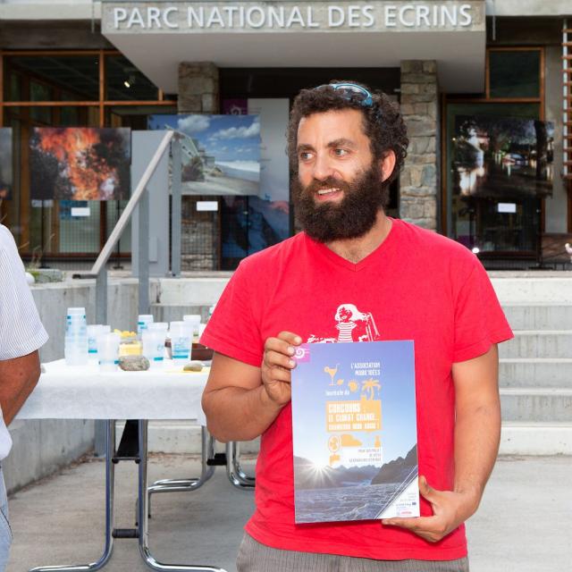 Simon Vitorge - mobil'idées - lauréats du concours Cclimatt - 2019- © T.Maillet - Parc national des Ecrins