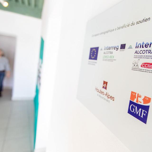 Inauguration de l'exposition "Faune d'altitude" à la Maison du Parc de Briançon, mercredi 5 février 2020. © Pascal Saulay - Parc national des Écrins