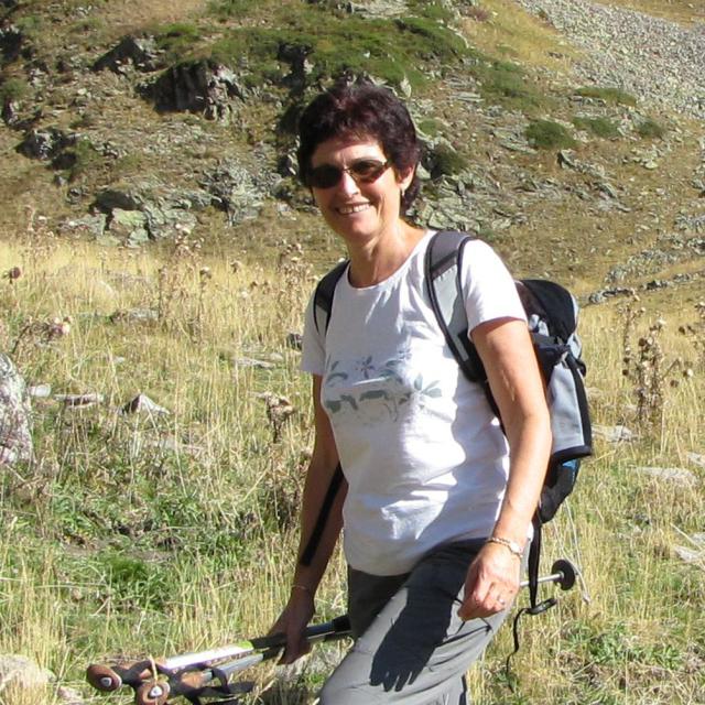 Georgette Guidetti - secrétaire-hôtesse du Parc national des Ecrins dans le Valbonnais