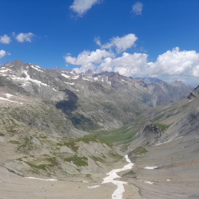 Vallon de Jas Lacroix depuis le col de l'Aup Martin © I. Miard - PNE