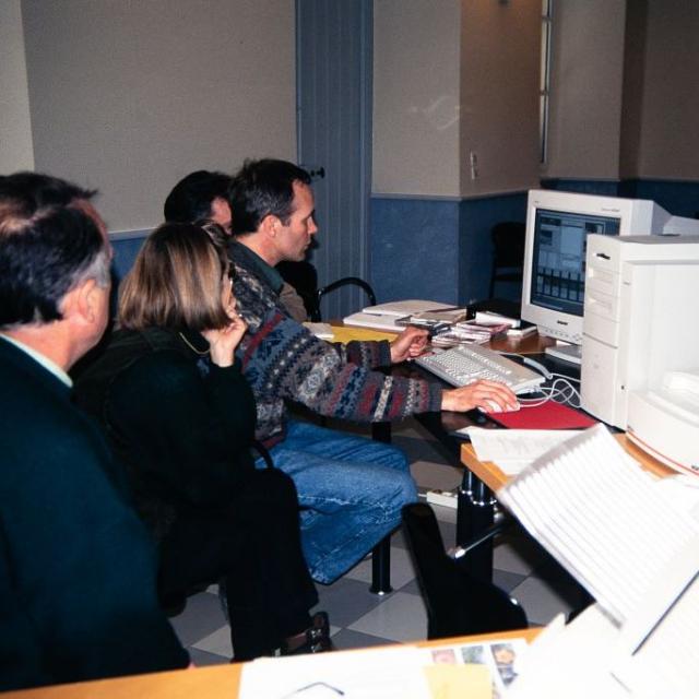 Stéphane D'Houwt en 1997 © Claire Gondre - PNE