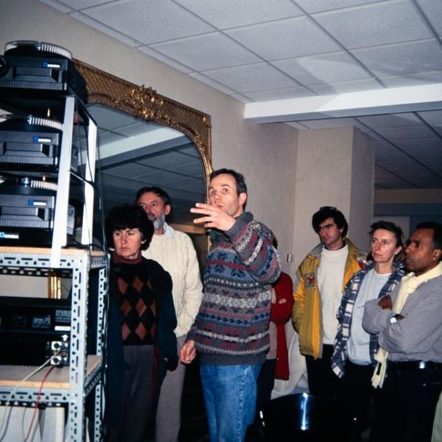 Stéphane D'Houwt en 1997 © Claire Gondre - PNE