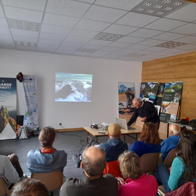 Présentation de Bernard Francou - Mathias Magen - Parc national des Ecrins